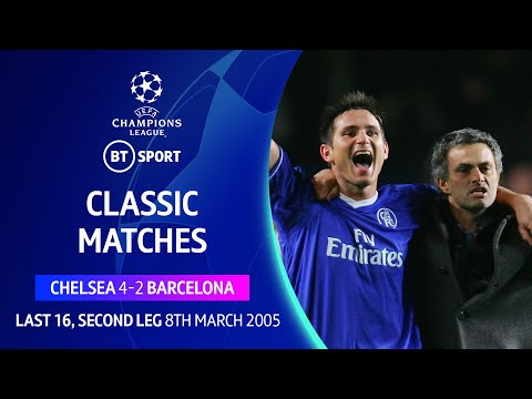 Chelsea 4-2 Barcelona (2005) | UEFA Champions League Classic Matches