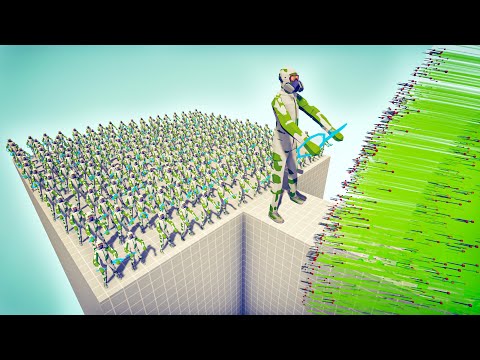 100x HAZMAT ZOMBIE vs EVERY RANGED GOD - Totally Accurate Battle Simulator TABS