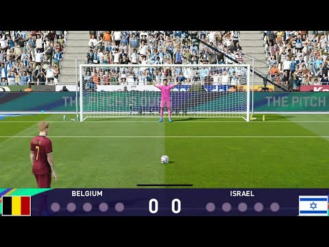 Belgium vs Israel full penalty shootout | BEL vs ISR HIGHLIGHTS
