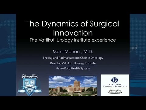 The Dynamics of Surgical Innovation- The Vattikuti Urology Institute experience
