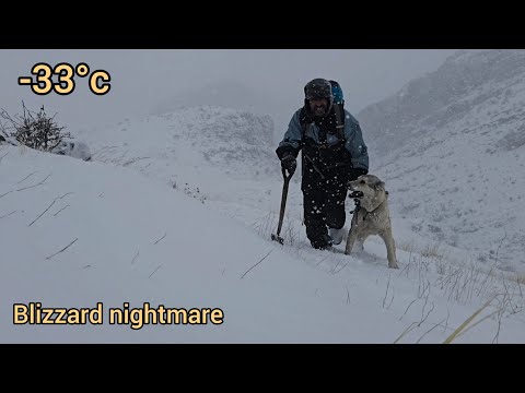 Caught in a Haavy blizzard!/When the Snowstorm hit.../ Alone in the Frozen Wilderness/Wintercamping