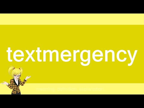 textmergency
