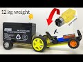 How To Make A Cardboard Tractor Trolley At Home DIY With Mini Gear Motor