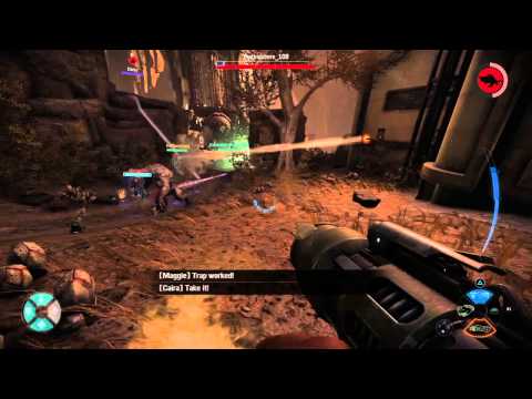 Evolve - Maggie, 4 Harpoon Traps, Cardinal Points