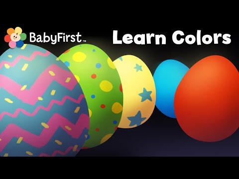 Surprise Eggs - Learn Colors | Opening Magic Eggs & learning colors | Color Egg Song Compilation