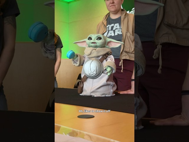 Hasbro’s $600 Ultimate Grogu Animatronic Uses the Force to Move A Cookie????