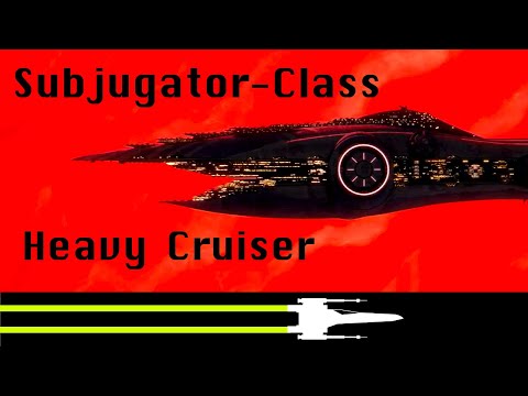 Design of the Malevolence, A Subjugator-Class Heavy Cruiser | Star Wars Canon Lore
