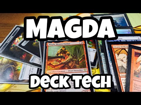 Magda, Brazen Outlaw Deck Tech - MINING FOR TREASURE // Magic the Gathering // EDH // Commander