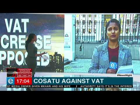 Cosatu against VAT increase