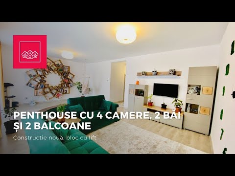 Penthouse De Vanzare In Sibiu - 4 Camere, 2 Bai Și 3 Terase - Deventer
