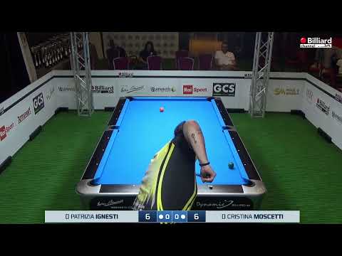 Moscetti Cristina VS Ignesti Patrizia - Campionati Italiani 2021/2022 Pool - Quinto di Treviso