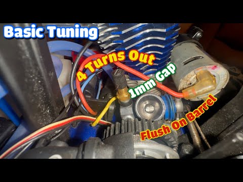 Traxxas TRX 3.3 Nitro engine Basic Tuning setting