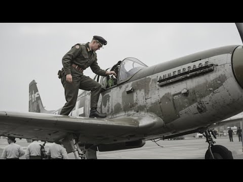 Captured Luftwaffe Ace Braced for Execution — Americans Handed Him the Controls Instead