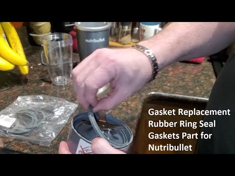 Nutribullet Gasket Replacement Rubber Ring Seal Keep it Clean & Healthy!