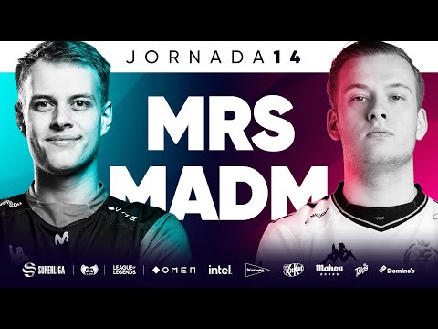 Movistar Riders VS Mad Lions - JORNADA 14 - SUPERLIGA - PRIMAVERA 2022 - LEAGUE OF LEGENDS