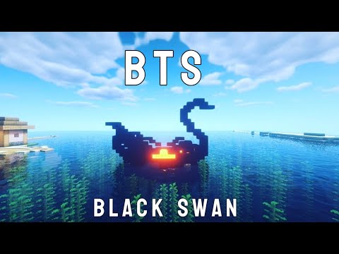 Uni Dash Corn - BTS (방탄소년단) BLACK SWAN Artistic Minecraft Build | Full Song, Lyrics in Subtitles