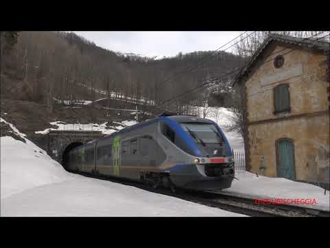 MINUETTO E. IN USCITA E ENTRATA IN GALLERIA NEI PRESSI DI LIMONE Pte. (CN) DOM. 21 - 2 - 2021.