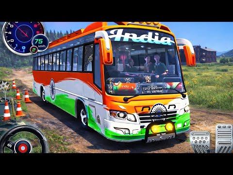 Offroad Coach Bus Driving 2026 Bus Drive Simulator 3D - Android GamePlay
