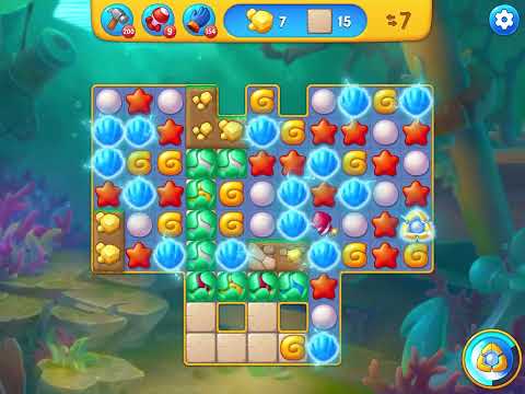 Fishdom level 3622 no boosters フィッシュダム [Friend's]