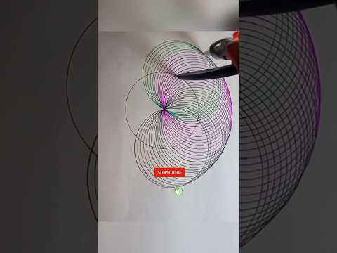 Beautiful compass art/colorful design 🥰 wait for the result#shortvideo #youtubeshorts #viral