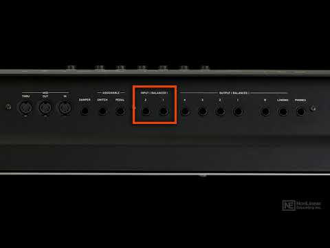 Korg Nautilus 101: Korg Nautilus Video Manual - Hooking it Up