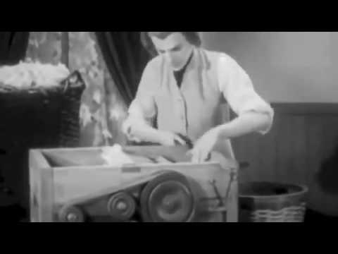 Eli Whitney Cotton Gin - How it works