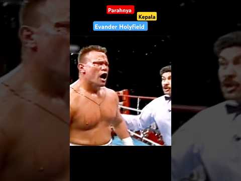 parahnya kepala Evander Holyfield #boxing #elangeagle #tinjudunia