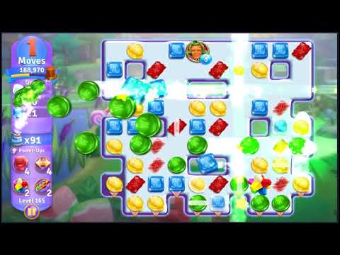 Wonka's World of Candy Level 165 - NO BOOSTERS + FULL STORY 🍫 | SKILLGAMING ✔️
