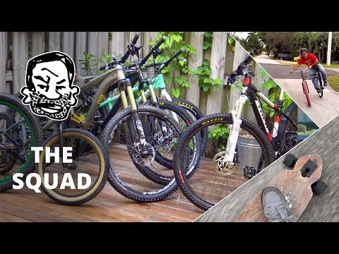Epic Bike Check! - The whole squad and more