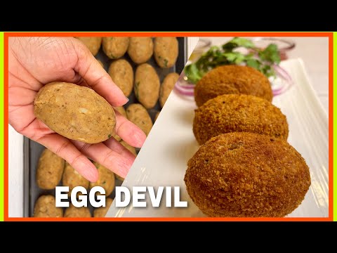 How To Make Egg Devil [ THE EASIEST WAY ] Egg Devil Recipe | Dimer Devil Recipe