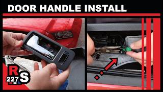 How to Remove and install Interior Door Handles (2010-2014 Mustang)