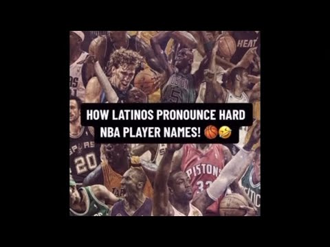 How latinos pronounce NBA player names 🤣🤣 #funnyvideo #nba #miami #latino #newvideo