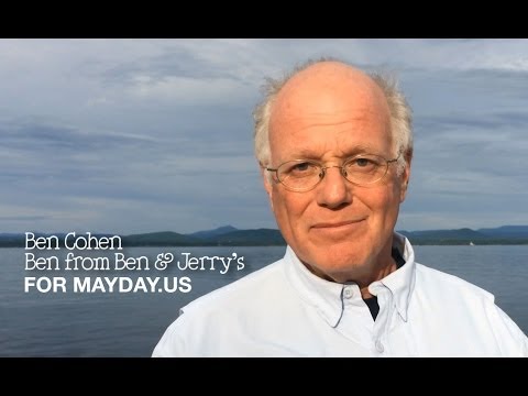 Ben Cohen of Ben & Jerry's Ice Cream for Mayday.US