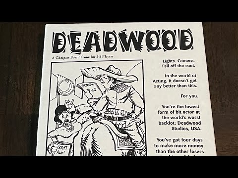 Sanctuary Sunday - Deadwood (Cheapass) + Introduction to Cheapass Games