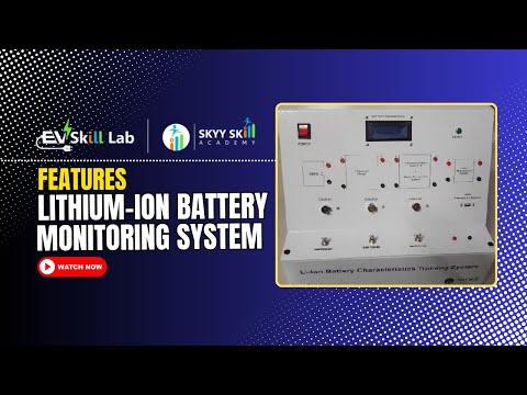 Lithium-Ion Battery Characteristics Monitoring System