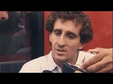 Ayrton Senna vs Alain Prost - blocking!