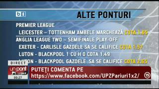 UPZ 17.05.17: 14 PONTURI PENTRU ZIUA DE JOI! Vezi sugestiile!