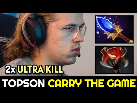TOPSON Carry the Game with his Favourite Mid Pudge Dota 2