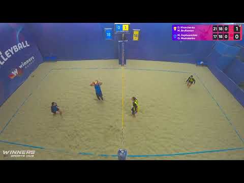 04:35 D.Kharchenko/M. Brylliantov-M. Zapliusvichka/O. Moskalenko 22.12.2022|Winners Beach Volleyball
