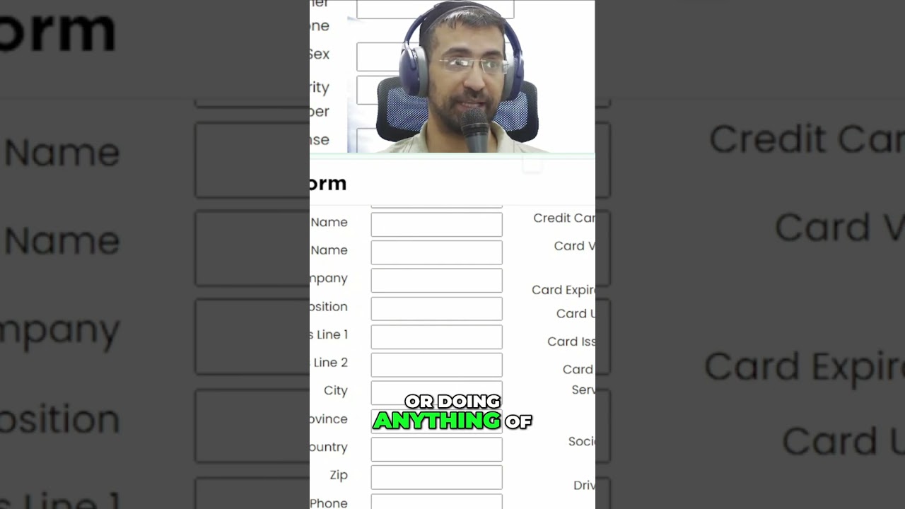 AI Auto-Fills Forms Instantly! #shorts