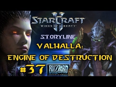 StarCraft 2 Storyline: Wings of Liberty Campaign - Engine of Destruction (Valhalla) #37