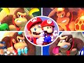 Mario Vs Donkey Kong All Bosses Cutscenes No Damage