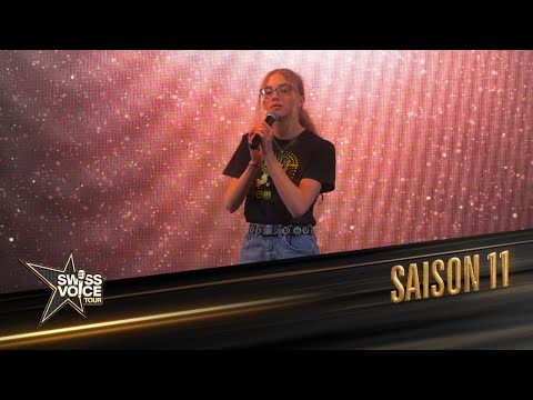 Amandine 16 ans - Swiss Voice Tour 2026, Cristal Centre