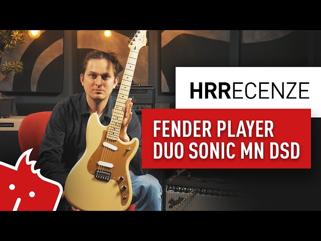 FENDER Player Duo Sonic MN DSD Electric Guitar | Kytary.ie