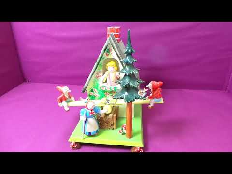 Steinbach ralte Spieluhr Nr. 031 - ein seltenes Sammlerstück aus dem Erzgebirge