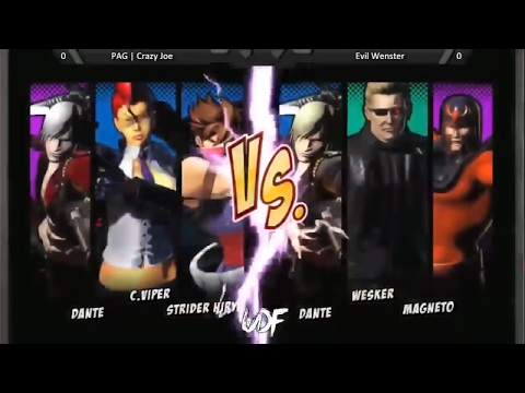 UMVC3 UNDEFEATED 2017 (PAG Crazy Joe) vs (Evil Wenster)