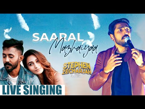 Saaral Mazhaiyaa...🎵 ft.Stephen Zechariah❤️ | Live Concert🎶