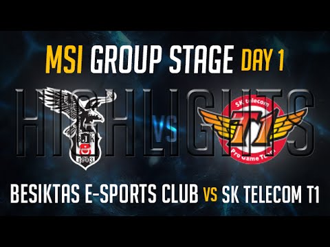 Besiktas e-Sports Club vs SKT HIGHLIGHTS - MSI 2015 League of Legends Mid Season Invitational 2015