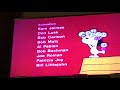 Closing To Be My Valentine Charlie Brown 1996 VHS