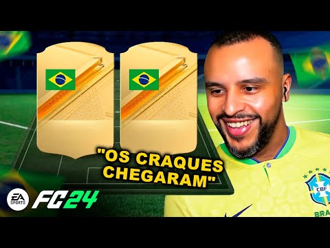 A DUPLA BR CHEGOU EM BUSCA DA DIVISÃO ELITE! - RUMO AO TOPO #28 — EA FC 24 UT